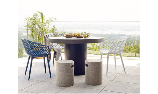 Piazza Outdoor Chair Grey - Set Of Two