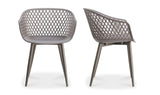 Piazza Outdoor Chair Grey - Set Of Two