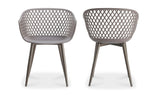 Piazza Outdoor Chair Grey - Set Of Two