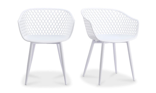 Piazza Outdoor Chair White - Set Of Two