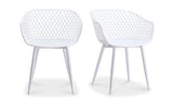 Piazza Outdoor Chair White - Set Of Two