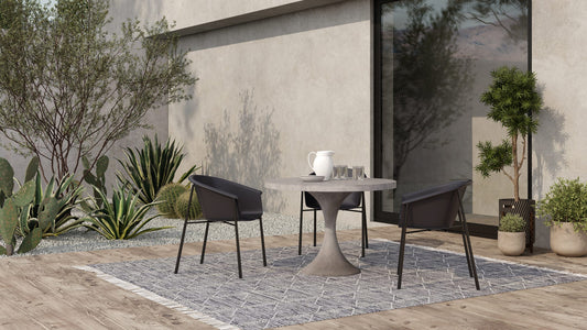 Shindig Outdoor Dining Chair Black - Set Of Two