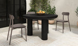 Kent Outdoor Dining Chair Taupe - Set Of Two