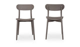 Kent Outdoor Dining Chair Taupe - Set Of Two