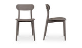 Kent Outdoor Dining Chair Taupe - Set Of Two