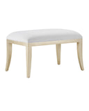Garson Silver Ottoman, Muslin