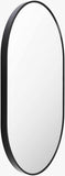 Hagenburg Black Iron Frame Mirror
