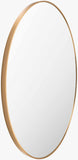 Pontalina Round Gold Mirror