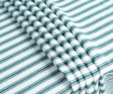 Green Striped Tablecloth