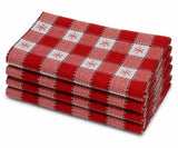 Christmas Plaid Dinner Napkins