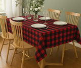 Cotton Tablecloths - Plaid Cloth Tablecloths