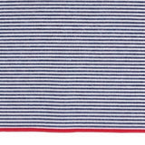 Navy Blue and White Striped Placemats