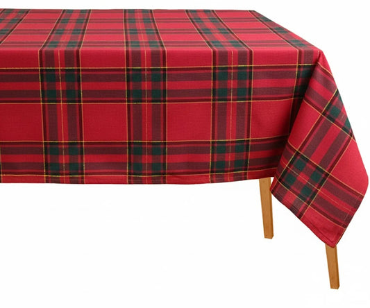 Christmas Red Tablecloth