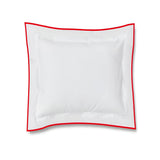 400TC Embroidery Cotton Sateen Solid Euro Sham