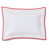 400TC Embroidery Cotton Sateen Solid Pillow Sham