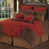 Red Rodeo Comforter Set, Twin