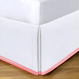 Smart Border 400TC Sateen Cotton Embroidery Tailored Bed Skirt