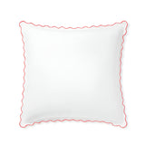 400TC Cotton Small Scallop Embroidery Euro Sham