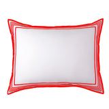 Smart Border 400TC Cotton Embroidery Sateen Solid Pillow Sham