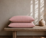 Linen pillowcase - Red stripe