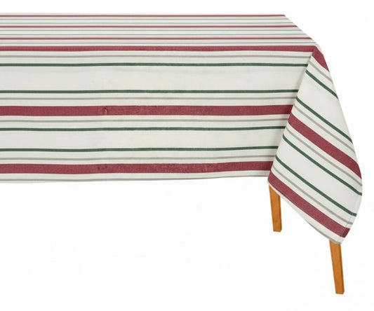 Cotton Tablecloths Rectangle - French Striped