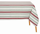 Cotton Tablecloths Rectangle - French Striped