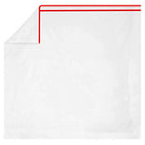 400TC Embroidery & Border Cotton Sateen Solid Top Sheet