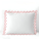 400TC Reverse U Shape Embroidery Cotton Duvet Cover Set