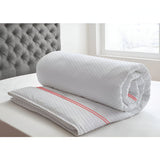 400TC Cotton Double Embroidery Sateen Microcheck Duvet Cover Set