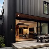 Exterior Wood-Look Composite Slat Panels