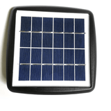 Replacement Solar Panel for Purple Leaf Umbrella with LED Light