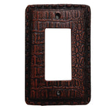 Resin Gator Single Rocker Wall Switch Plate, 4 MOQ
