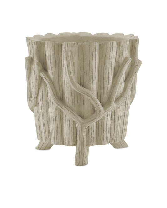 Large Faux Bois Planter
