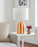 Isbergues Orange Table Lamp