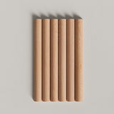 Flexible Ribbed Wood Panel Samples