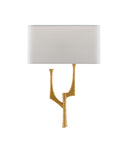 Bodnant Gold Wall Sconce, Right