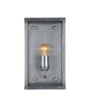 Royster Silver Outdoor Wall Sconce