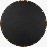Guindarohan Gold Frame Round Mirror