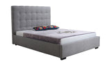 Belle Storage Bed Queen Grey