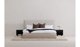 Luzon King Bed Light Grey