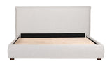 Luzon King Bed Light Grey