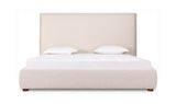 Luzon Queen Bed Tall Headboard Wheat