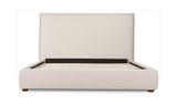 Luzon King Bed Tall Headboard Wheat