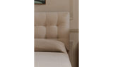 Sebastion King Storage Bed Cream