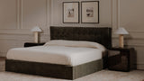Sebastion Queen Storage Bed Green