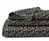 Printed Linen Sheet Set – 100% Linen Bedding