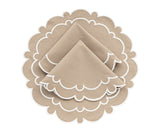 Cloth Placemats Round Set of 4