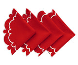 Cloth Placemats Round Set of 4