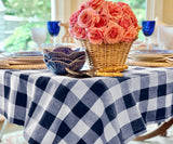 Round Tablecloth - Plaid Tablecloths