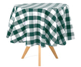 Round Tablecloth - Plaid Tablecloths